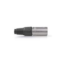 Nedis XLR-Connector | Male | Beschermingshoes | 7.0 mm | Zilver | 10 Stuks | 1 stuks - CAGP15972ME CAGP15972ME - thumbnail