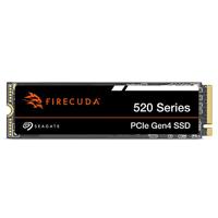 Seagate FireCuda 520, 2 TB, Interne SSD, M.2 PCIe Gen4 ×4 NVMe 1.4, met snelheden tot 4850/4750 MB/s, 3 jaar Rescue Services (ZP2000GV3A012)
