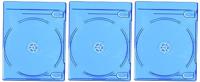 Hama Blu-ray dubbele hoes (ook geschikt voor cd's en dvd's, met folie om de cover in te steken) blauw