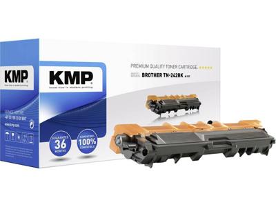 KMP Tonercassette vervangt Brother TN-242BK, TN242BK Compatibel Zwart 2500 bladzijden B-T57 KMP Tonercassette vervangt Brother TN-242BK, TN242BK Compatibel Zwart 2500 bladzijden B-T57