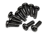 Tp. button head screw m3x8mm (10pcs)