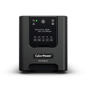 CyberPower PR750ELCDGR UPS Line-interactive 0,75 kVA 675 W 4 AC-uitgang(en)