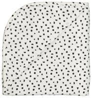 HEMA Baby Badcape Hydrofiel 100x100 (zwart/wit)