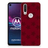 Motorola One Action TPU bumper Sterren