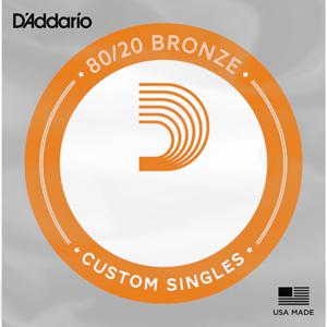 D'Addario BW039 Bronze Wound Acoustic Guitar Single String .039 losse snaar voor westerngitaar