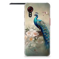 TPU Hoesje voor Samsung Galaxy Xcover 5 Vintage Pauwen