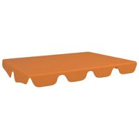 vidaXL Vervangingsluifel voor schommelbank 192x147 cm terracotta