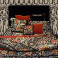 Roberto Cavalli Roberto Cavalli dekbedovertrek Enchanted Garden  red 240x200/220