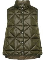 Bimba y Lola quilted down gilet - Vert - thumbnail