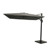 Nesling Coolfit zweefparasol 300 x 300 Antraciet - thumbnail