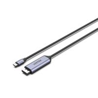 Unitek USB-C adapter naar DisplayPort 1.4 8K @60Hz 1,8m kabel - aansluiting Mac iPad laptops met USB-C-aansluiting op monitor - twee weergavemodi - HDCP 2.2-veiligheidsfuncties - 7.1-stereogeluid