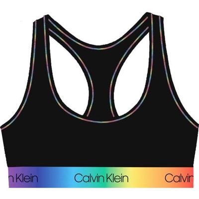CALVIN KLEIN UNDERWEAR bh top PRIDE zwart