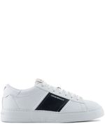 Emporio Armani baskets à logo imprimé - Blanc - thumbnail