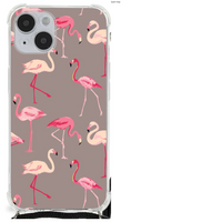 iPhone 14 Plus Case Anti-shock Flamingo