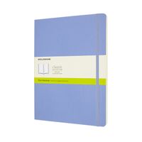 Notitieboek Moleskine XL 190x250mm blanco soft cover hydrangea blue - thumbnail