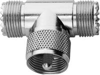 Telegärtner 100024349 100024349 BNC-adapter UHF-bus - UHF-stekker, UHF-bus 1 stuk(s)