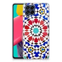 Samsung Galaxy M53 TPU Siliconen Hoesje Mozaïek