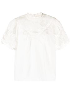 Ulla Johnson blouse Sofia - Tons neutres