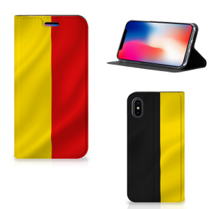 Apple iPhone X | Xs Standcase Belgische Vlag