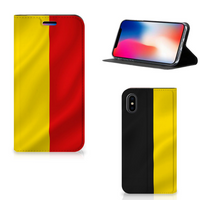 Apple iPhone X | Xs Standcase Belgische Vlag - thumbnail