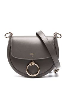 Chloé small Arlène leather crossbody bag - Gris