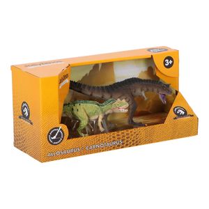 Speelgoed Carnotaurus Dinosaurus - set van 2