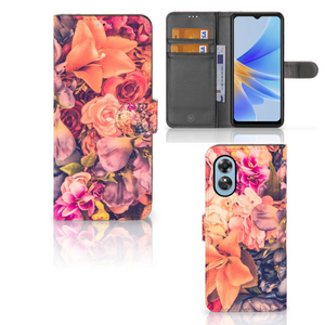 OPPO A17 Hoesje Bosje Bloemen