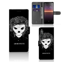 Telefoonhoesje met Naam Sony Xperia 10 II Skull Hair