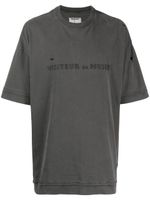 Musium Div. t-shirt à effet usé - Gris