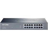 TP-Link TL-SG1016D Unmanaged Gigabit Ethernet (10/100/1000) Zwart - thumbnail