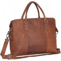 Chesterfield Laptoptas 15 inch Stephanie Cognac