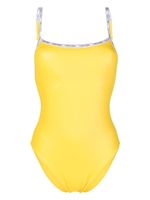 Calvin Klein maillot de bain à logo imprimé - Jaune - thumbnail