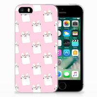 Apple iPhone SE | 5S TPU Hoesje Sleeping Cats - thumbnail