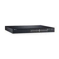 Dell N1524P gemanaged L3 Gigabit Ethernet (10/100/1000)-Power Over Ethernet (PoE) 1U zwart