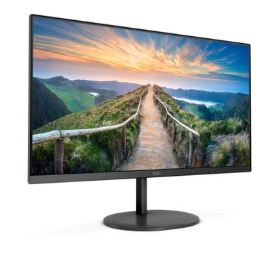AOC Q27V4EA LED-monitor Energielabel F (A - G) 68.6 cm (27 inch) 2560 x 1440 Pixel 16:9 4 ms HDMI, DisplayPort, Hoofdtelefoon (3.5 mm jackplug) IPS LCD