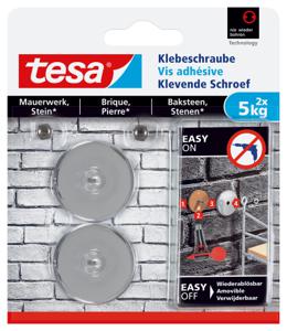 TESA 77906-00000 kledinghaak Binnen & buiten Universele haak 2 stuk(s)