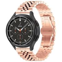 By Qubix - Stalen band - Rosé goud - Compatible met Xiaomi Redmi Watch 5 Active/Redmi Watch 5 Lite - Compatible Xiaomi bandje