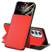 Motorola Edge X30 Front Smart View Flip Case - Rood