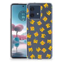 TPU bumper voor Motorola Edge 40 Neo Katten Emojis