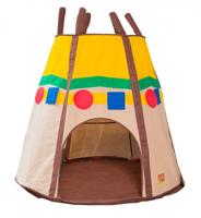 Bazoongi Kids speeltent Tipi 78 x 122 x 108 cm bruin
