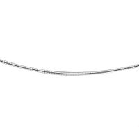 TFT Zilveren Ketting Omega Rond 1,25 mm x 45 cm