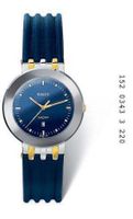 Horlogeband Rado 15203433 / R14343205 Leder Blauw 18mm - thumbnail