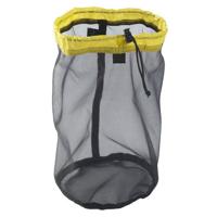 Sea to Summit Ultra-Mesh Stuff Sack L 15 liter zwart/lime