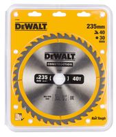 DeWalt Accessoires Cirkelzaagblad 235x30x40t, positief 10°, kerf 2,6mm - DT1955-QZ - thumbnail