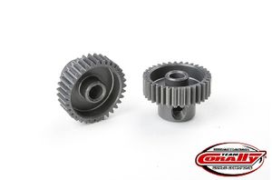 Team Corally - 64 DP Pinion - Short - Hard Anodised Aluminium - 33T - 3.17mm as