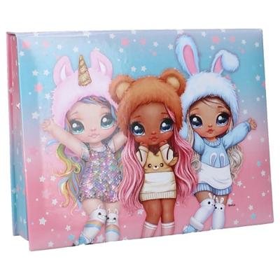 Na!Na!Na! Surprise schrijfset meisjes roze/blauw 5 delig Na!Na!Na! Surprise schrijfset meisjes roze/blauw 5 delig