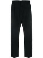 Attachment pantalon droit à plis - Noir