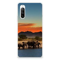 Sony Xperia 10 III TPU Hoesje Olifanten