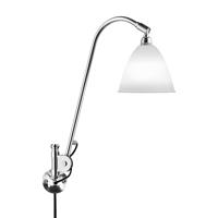 Gubi Bestlite BL6 Wandlamp Met Stekker Porselein Chroom