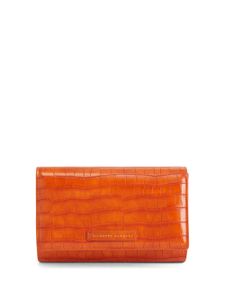 Giuseppe Zanotti pochette Wendy à effet peau de crocodile - Orange